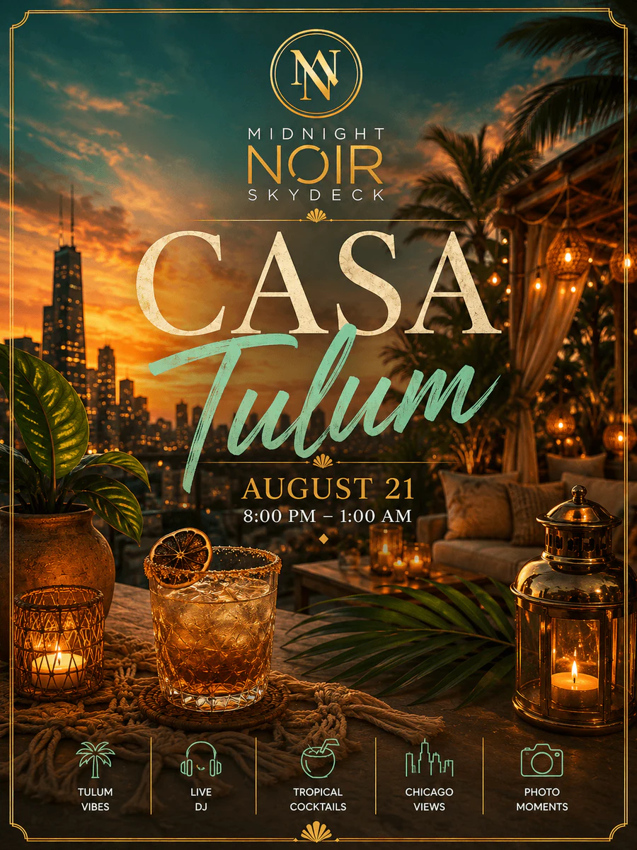 Casa Tulum event flyer