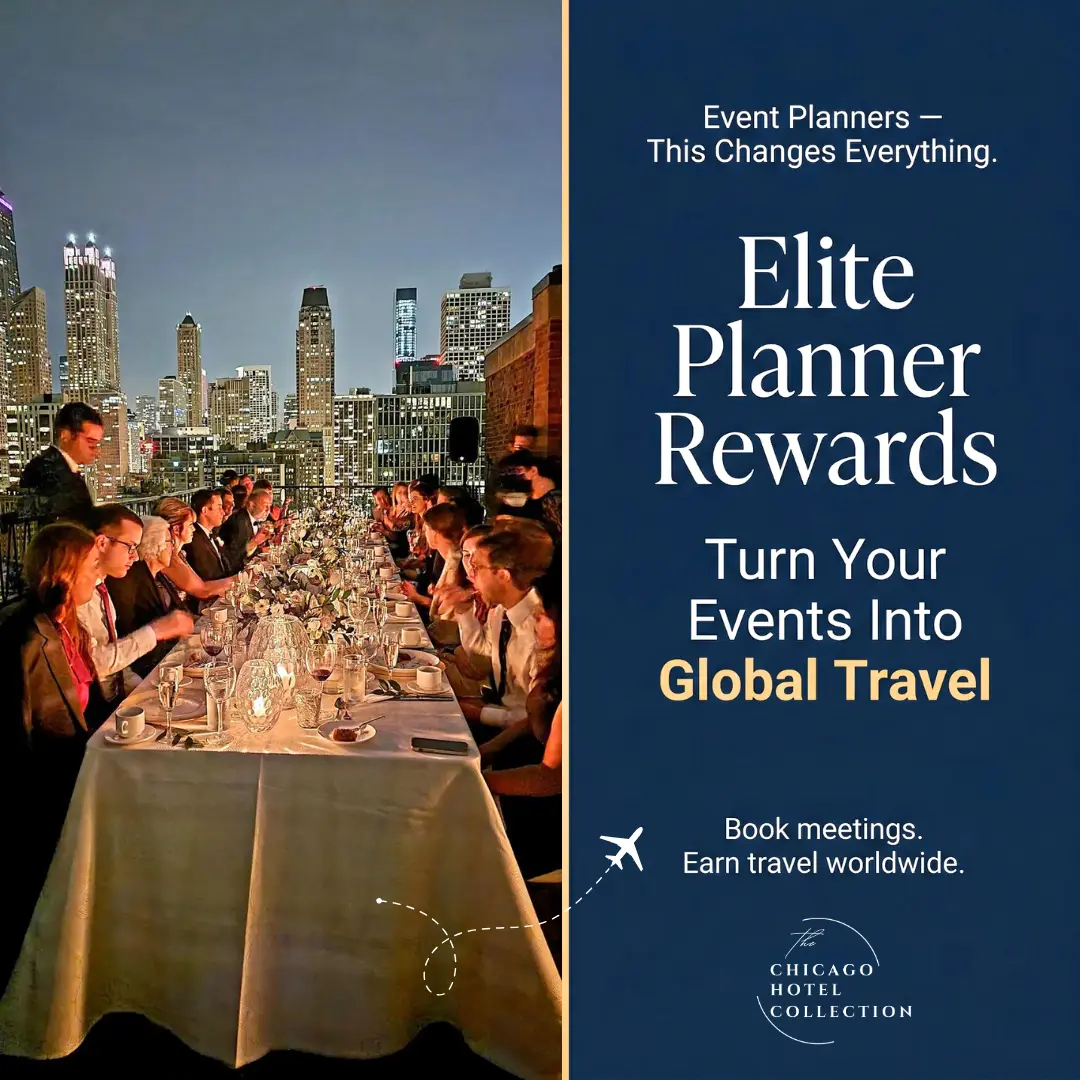 Elite Planner Rewards introduction: turn events into global travel