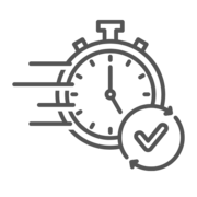 Fast turnaround icon