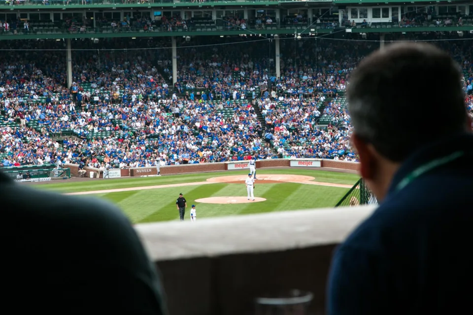 Chicago Cubs game at Wrigley Field