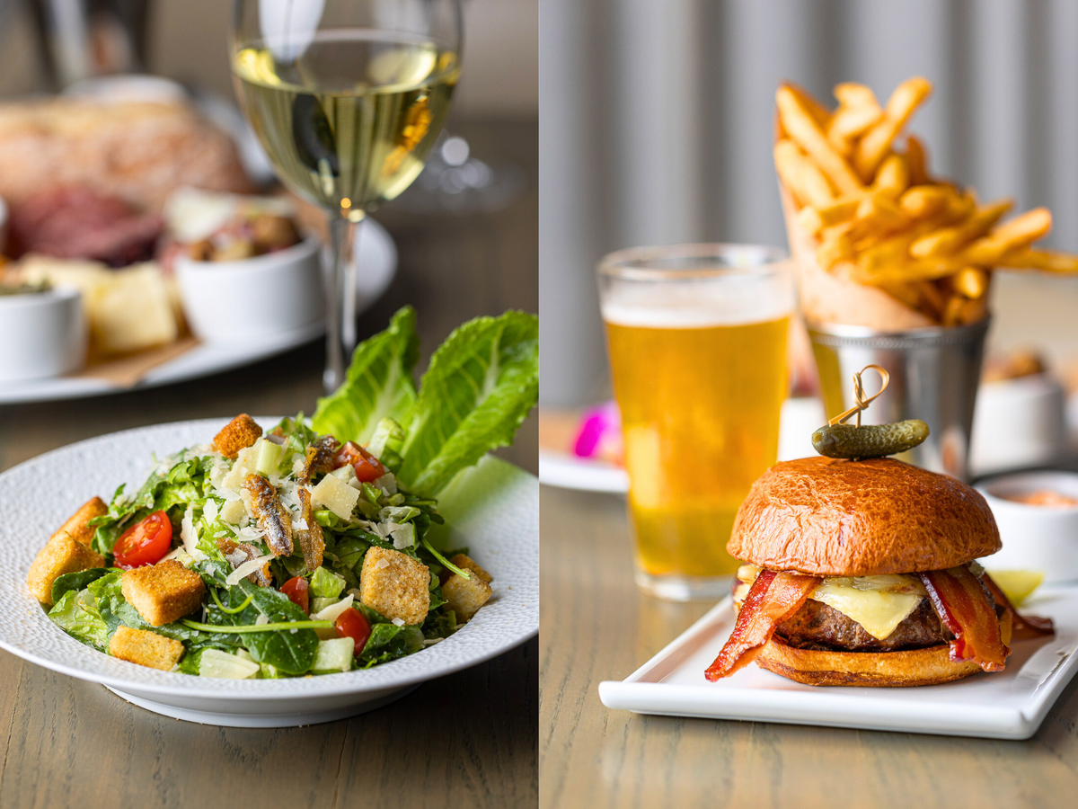 Dinner selections available at Magnificent Mile
