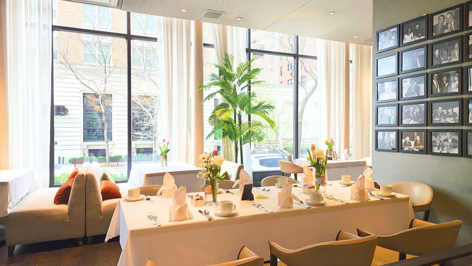 Private dining setup at Ambassador Gold Coast